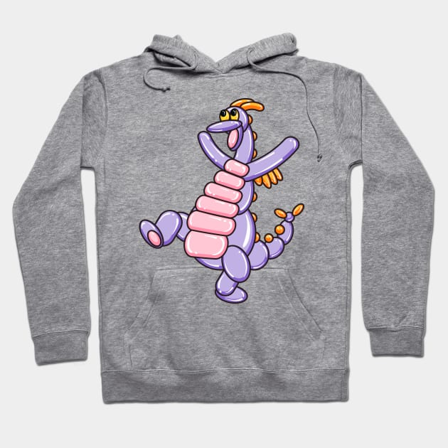 Imagination Figment Balloon Hoodie by DeepDiveThreads